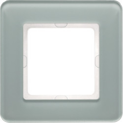 10116079 - Q.7 - quadro x1, Vidro branco HAGER EAN:4011334449836