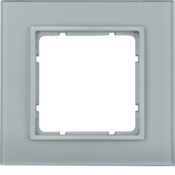 10116414 - B.7 - quadro x1, Vidro alumínio HAGER EAN:4011334303947