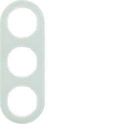 10132009 - R.clásico - marco x3, Vaso/blanco HAGER Ean:4011334392347