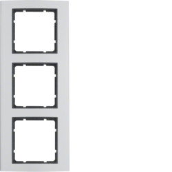 10133004 - B.3 - quadro x3, alumínio/antracite HAGER EAN:4011334222743