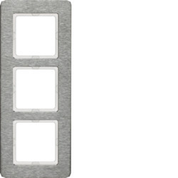 10136083 - Q.7 - Tableau x3 vertical, câlin en acier inoxydable: 4011334460787