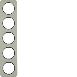 10152104 - R.1 - Tableau X5 Inoxydable, Hager Black: 4011334392873