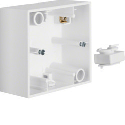 10411909 - B.3 - caixa superf. x1, branco mate HAGER EAN:4011334223412