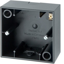 10419949 - S.1 - Surface Box X1, Antrac Mate Hager EAN: 4011334360476