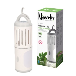 105005005 - Lanterna LED para matar insetos 6W 3xAA
