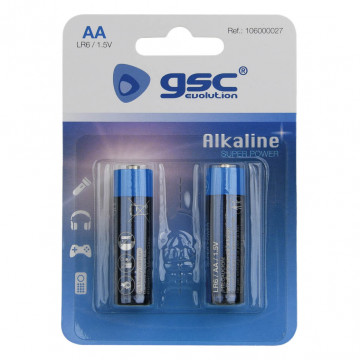 106000027 - 8433373070592Alkalibatterie GSC Evolution LR6 (AA) Blister 2u