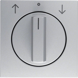 1080140400 - S.1/B.X - Rotativtaste. Umkehrung., Alum Mt Hager EAN: 4011334507468