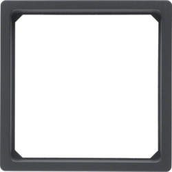 11096076 - Q.x - borde adaptador 50x50mm, antrac HAGER Ean:4011334379676