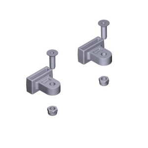 119RID480 - - PATTINO DI SCORRIMENTO VOILA 2pz