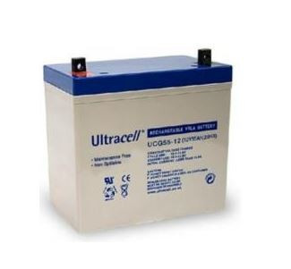 12 V 65AH Gel Akku (34,8 x 16,7 x 17,8 mm) - Ultracell