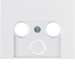 12017019 - k.1/k.5 - 2/3 exits mirror, white Hager Ean: 4011334387411