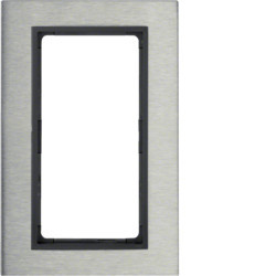 13093606 - B.7 - LARGO, stainless/antrac mate hager EAN: 4011334385035
