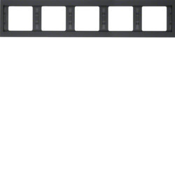 13937006 - K.1 - Table X5 Horiz., Anthracite Mate Hager Ean: 4011334297581