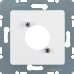 14121909 - Center for Filhe Xlr Type D, White Mate Hager Ean: 401133426963