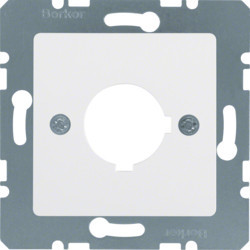 14321909 - Centro pré-corte Ø22,5mm, branco mate HAGER EAN:4011334321637