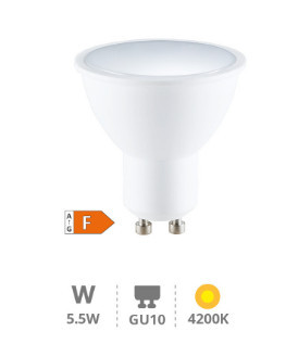 200621010 - 8433373057029 LED DICROICAL LED 5.5W GU10 4200K