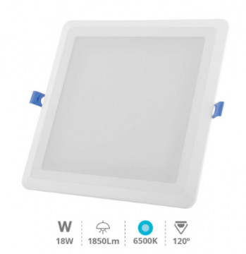 201000049 - 84333373054608Londa Downlight Square LED gebucht 18W 6500K Weiß