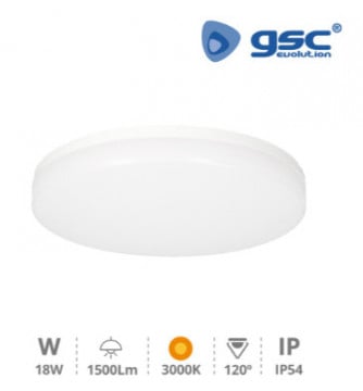 203605021 - 8433373039483Plafon LED Granada 18W 4200K IP54