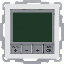 20446089 - Q.X - Thermosat programmable, White Hager Ean: 4011334354727