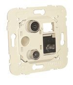 21534 TOMADA MISTA R-TV-RJ45 Gato 6 UTI ESTRELA 5603011572280