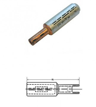 293584 - AL -CU 35/50/25 Connecteur de décommage 1U