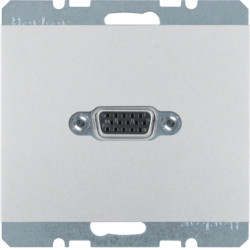 3315417003 - K.1/K.5 - tomada VGA paraf., alum lac HAGER EAN:4011334378358