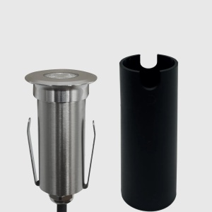 39175 - Projetor De Chão Led Gu10 3W 230V 2700K IP67