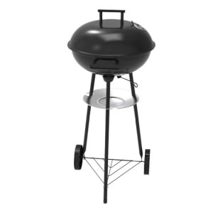 401000005 - Barbecue en acier à charbon de bois de charbon de bois avec couvercle Ø435 mm