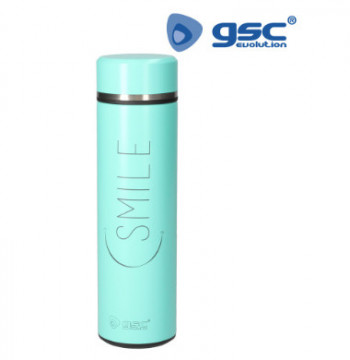 401040000 - 8433373050549Edelstahl-Thermosflasche 450 ml Mintgrün