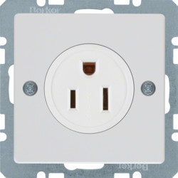 41666089 - Q.X - NEMA TAKE 5-15 R, WHITE HAGER EAN: 4011334319184