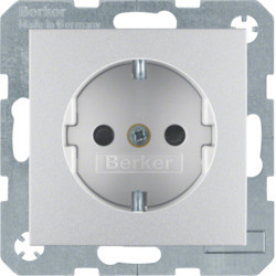 47231404 - S.1/B.x - tono. Schuko córneo., alumbre mt HAGER Ean:4011334224181
