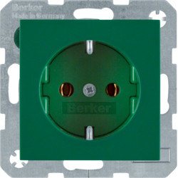 47438913 - S.1/B.x - tomada Schuko, verde HAGER EAN:4011334277477