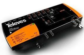 534040 -8424450171233 Televes-Dtkom Matv 3E/1S fm-bii-uhf g (21 || 25)-(36 || 44)-(45 || 55) db vs.123dbµv