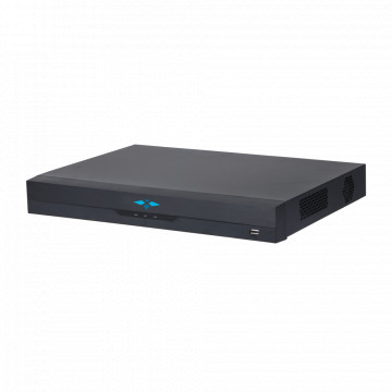 5N1 X -SECURITY VIDEER - 16 CH HDTVI/HDCVI/AHD/CVBS (4K) + 16 IP (8MPX) - Coaxial Audio - 4K Resolution (7fps) - 2 CH FACIAL RECOGNITION - 8 CH RECOGNIZATION AND VEHICLES