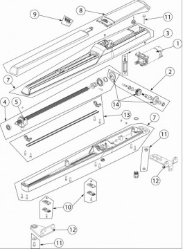 6PWR25CVS - Protección a tornillo sin-fin de PWR25H