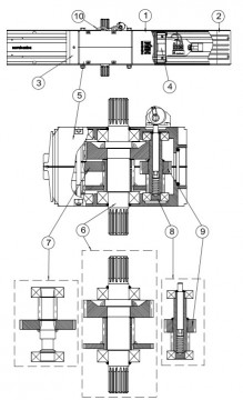 6Z26P1 – 24-VDC-Motor und Encoder für BOX3EH-3H