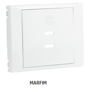70675 TMF CENTRO CARREGADOR DUPLO USB TIPO C MARFIM 5603011647728