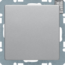 75441224 - Q.X - Thermostat distant avec BCU, Hager en aluminium: 4011334443476