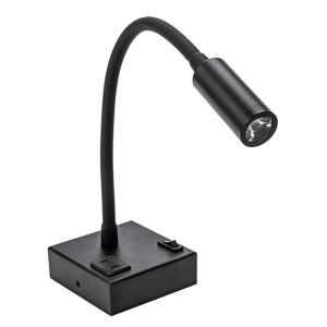 8683684212017 – TURNA 3 W SCHWARZ 4200 K 85–265 V Leselampe