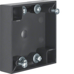 911522565 - Integro - Cx. surface x1, anthracite Hager EAN: 4011334242260