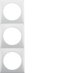 918192519 - Integro - quadro x3, branco HAGER EAN:4011334239680