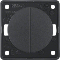 936752505 - INTEGRO - BOUTON DOUBLE 1 EN, ANTRC MATE HAGER EAN: 4011334240365