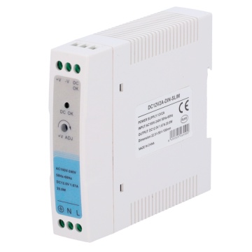 Alimentation - DC Exit 12 V 1,67 A / 20 W - Tension d'entrée 100-240VAC 50 / 60Hz [% var%] - 23 x 100 x 92 mm - Assemblage de carrouille - Protection: chevauchement / surcoltage / court-circuit