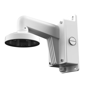Apoyo de muro con caja de conexión - Adaptar a cúpula - Adaptar a usar no exterior - Color blanco - Paleta de cables