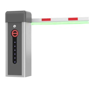 Barreira de estacionamento de desempenho médio - Braço reto (1.5 m) - Abertura à esquerda | 5.000.000 ciclos - Indicadores LED | Modo de emergência - Apta para Exterior IP54