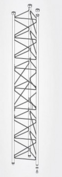 Bastardo Intermedio Torre 450 GQ+Blanco 3m