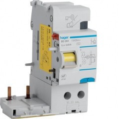 BN264 - Blockd. 2p 63a Sel. 100 mA AC 2M Hager EAN: 3250611442646