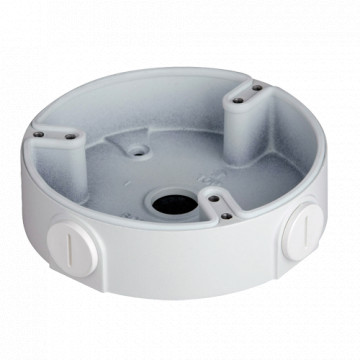 Boîte de connexion - pour les chambres à dôme - APT pour une utilisation en extérieur - Installation de plafond ou de mur - Câble blanc
