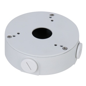 Boîte de connexion - pour les chambres à dôme - Installation du plafond ou mur - Passeur de câble - Couleur blanche