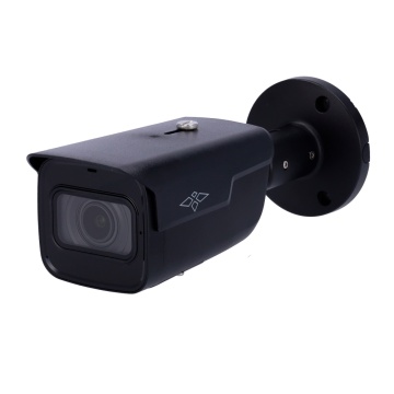 Bullet IP Chamber X -Security Black Couleur - 4 mégapixels (2560 × 1440) - 2,7–13,5 mm / LED Plage 60 m - WDR 120 dB | Microphone incorporé - Poe | H.265 + - fonctions intelligentes